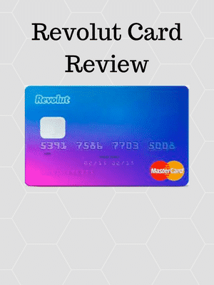 Revolut debit card blauw
